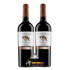 Vang Ý La Voliera Primitivo Salento IGT bn2