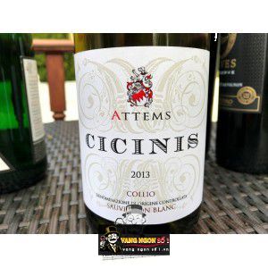 Rượu vang Attems Cicinis Collio bn1