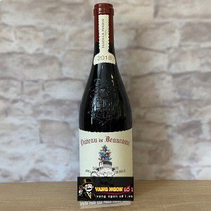 Vang Pháp Chateau De Beaucastel Chateauneuf Du Pape 96 điểm bn1