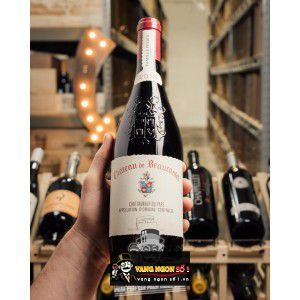 Vang Pháp Chateau De Beaucastel Chateauneuf Du Pape 96 điểm bn3