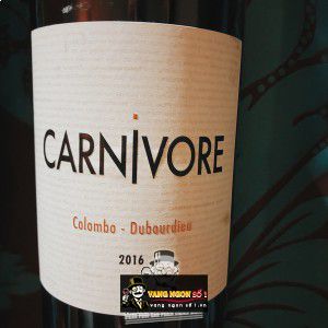 Vang Pháp Carnivore Colombo Dubourdieu bn2