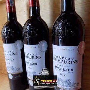 Vang Pháp Chateau Les Maurins Bordeaux Superieur