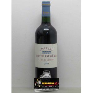 Vang Pháp Chateau Cap de Faugeres bn2