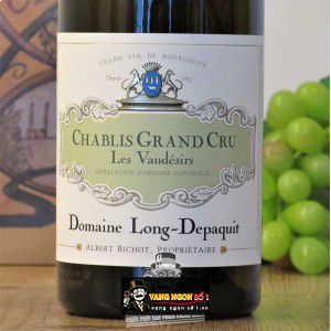 Vang Pháp Chablis Domaine Long Depaquit bn2