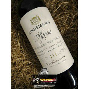 Rượu vang Lindemans Pyrus Trio Cabernet Malbec Merlot bn1