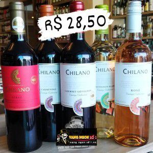 Vang ChiLe ChiLano (Red – White) bn2