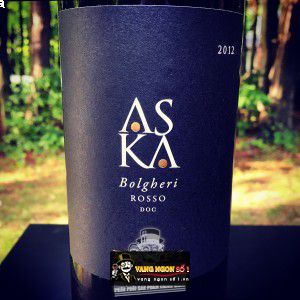 Vang đỏ Ý Banfi Aska Bolgheri Hảo Hạng bn2