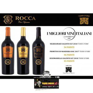 Vang Ý Torri Doro Vermentino Salento Trắng bn1