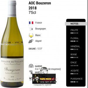 Vang Pháp Domaine A Et P de Villaine Aligote Bouzeron bn4