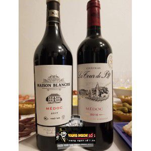 Rượu vang Pháp Chateau Maison Blanche Medoc bn3