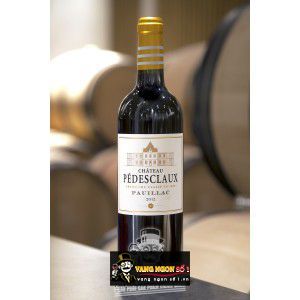 Vang Pháp Chateau Pedesclaux Pauillac bn3