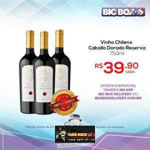 Vang Chile Caballo Dorado Reserva Cabernet Sauvignon bn1