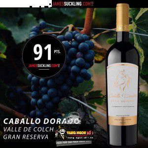 Vang Chile Caballo Dorado Reserva Cabernet Sauvignon bn2