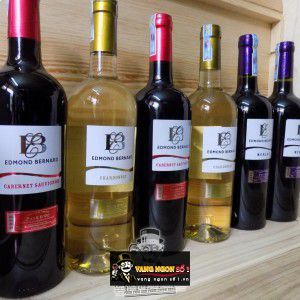 Vang Pháp Edmond Bernard Cabernet Sauvignon Merlot Chardonnay bn1