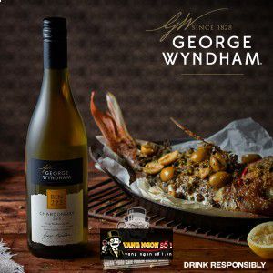 Rượu vang Bin 222 George Wyndham Chardonnay cao cấp bn3