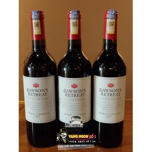 Rượu vang Rawsons Retreat Shiraz Cabernet Penfolds bn2