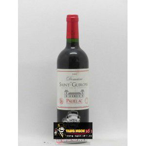 Vang Pháp Domaine de Saint Guirons Pauillac