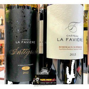Vang Pháp La Faviere Chateau Bordeaux Superieur bn3