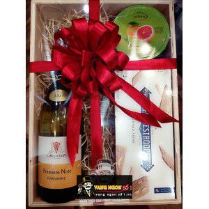 Vang Pháp Premiere Note Cave de Tain Đỏ - Trắng bn1