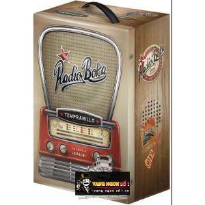 Rượu vang bịch Radio Boka Tempranillo 3L bn1