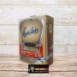 Rượu vang bịch Radio Boka Tempranillo 3L bn2