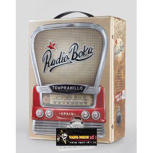 Rượu vang bịch Radio Boka Tempranillo 3L