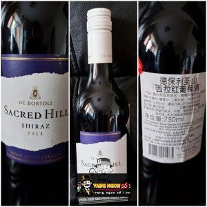 Rượu vang Sacred Hill Shiraz De Bortoli bn1