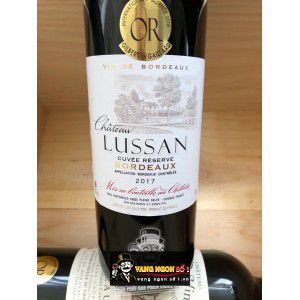 Vang Pháp Chateau Lussan Bordeaux bn1