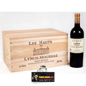 Vang Pháp Les Hauts de Lynch Moussas bn2