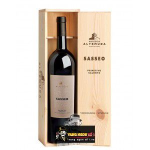 Vang Ý Sasseo Masseria Altemura Primitivo Salento IGT bn1