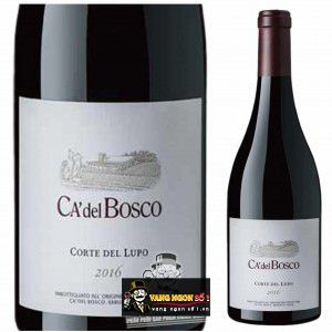 Vang Ý Ca Del Bosco Corte del Lupo bn3