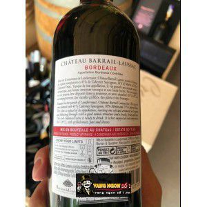 Vang Pháp Chateau Barrail Laussac B&G Bordeaux AOP bn1