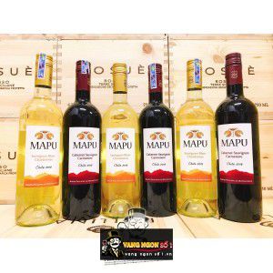 Vang Chile Mapu Baron Philippe de Rothschild Đỏ - Trắng