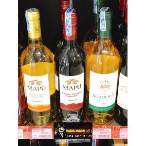 Vang Chile Mapu Baron Philippe de Rothschild Đỏ - Trắng bn2
