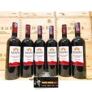 Vang Chile Mapu Baron Philippe de Rothschild Đỏ - Trắng bn3