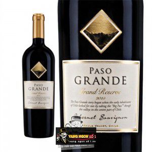 Vang Chile PASO GRANDE GRAND RESERVE CABERNET SAUVIGNON bn1