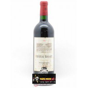 Vang Pháp Chateau Rouget Grand Vin Pomerol 96 điểm