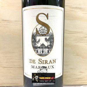 Vang Pháp S de Siran Margaux Grand Cru Classe bn2
