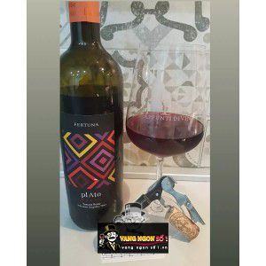 Vang Ý Plato Rosso Maremma Toscana IGT Fertuna Cao Cấp bn2