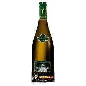 Vang Pháp Chateau Grenouilles Chablis Grand Cru Thượng Hạng