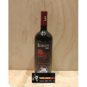 Vang Pháp Scarlet Dark Lamothe Parrot Red Blend Cao Cấp bn2
