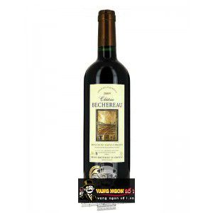 Vang Pháp Chateau Bechereau Saint Emilion