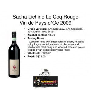 Vang Pháp Le Coq Rouge bn2