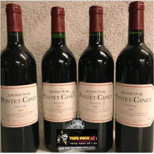 Vang Pháp Les Hauts de Pontet Canet Pauillac bn2