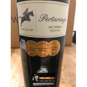 Rượu vang Pertaringa Over the Top Shiraz Mclaren Vale Chính hãng bn2
