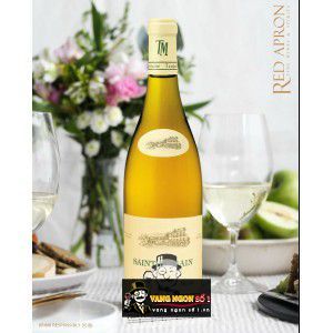Vang Pháp Auxey Duresses Domaine Taupenot Merme trắng bn1