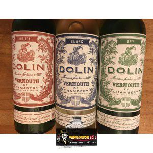 Vang Pháp Dolin Vermouth de Chambery đỏ bn2