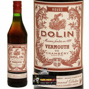 Vang Pháp Dolin Vermouth de Chambery đỏ bn3