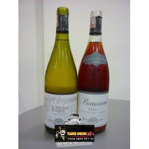 Vang Pháp M Chapoutier Beaurevoir Tavel bn1