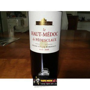Vang Pháp Le Haut Medoc de Pedesclaux Bourdeaux bn1